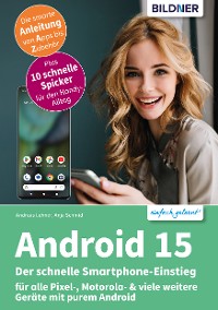 Cover Android 15 - Der schnelle Smartphone-Einstieg