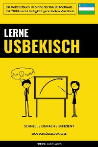 Cover Lerne Usbekisch - Schnell / Einfach / Effizient