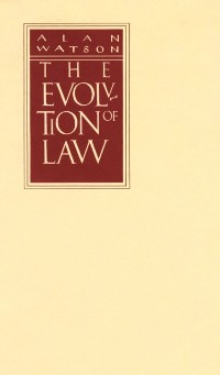 Cover Evolution of Western Private Law