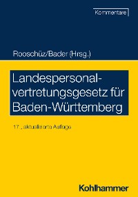 Cover Landespersonalvertretungsgesetz für Baden-Württemberg