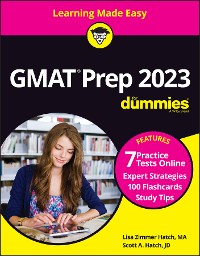 Cover GMAT Prep 2023 For Dummies with Online Practice