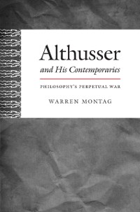 Cover Althusser and His Contemporaries