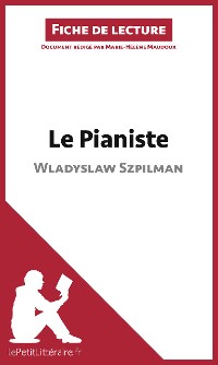 Cover Le Pianiste de Wladyslaw Szpilman (Fiche de lecture)