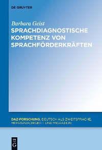Cover Sprachdiagnostische Kompetenz von Sprachförderkräften
