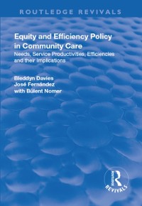 Cover Equity and Efficiency Policy in Community Care