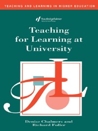 Cover Teaching for Learning at University
