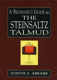 Cover Beginner's Guide to the Steinsaltz Talmud