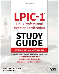 Cover LPIC-1 Linux Professional Institute Certification Study Guide