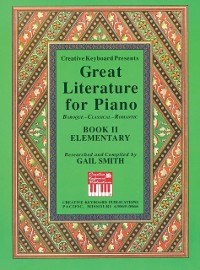 Cover Great Literature for Piano Book 2 (Elementary)