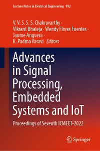 Cover Advances in Signal Processing, Embedded Systems and IoT