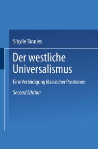 Cover Der westliche Universalismus