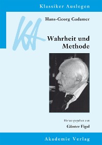 Cover Hans-Georg Gadamer: Wahrheit und Methode