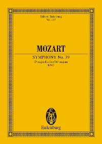 Cover Symphony No. 39 Eb major