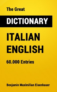 Cover The Great Dictionary Italian - English