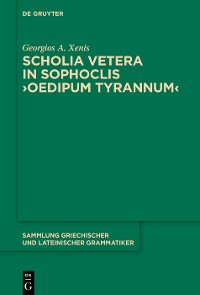 Cover Scholia vetera in Sophoclis ›Oedipum Tyrannum‹