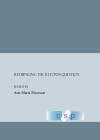 Cover Rethinking the Reform Question