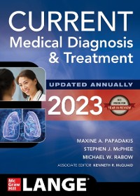 Cover CURRENT Medical Diagnosis and Treatment 2023