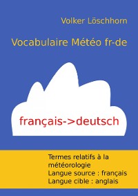 Cover Vocabulaire Météo fr-de