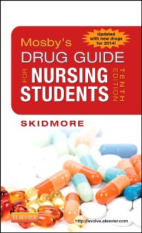 Cover Mosby's Drug Guide for Nursing Students, with 2014 Update - E-Book