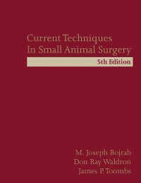 Cover Current Techniques in Small Animal Surgery