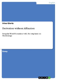 Cover Derivation without Affixation
