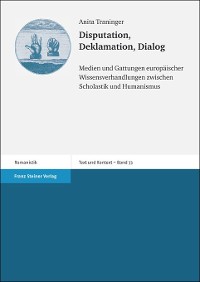 Cover Disputation, Deklamation, Dialog