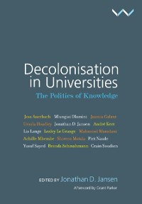 Cover Decolonisation in Universities