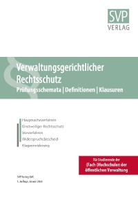 Cover Verwaltungsgerichtlicher Rechtsschutz