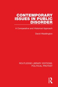 Cover Contemporary Issues in Public Disorder