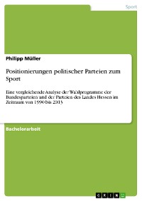 Cover Positionierungen politischer Parteien zum Sport