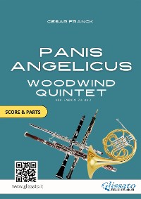 Cover Sheet Music for Woodwind Quintet / Ensemble "Panis Angelicus" score & parts