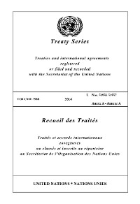 Cover Treaty Series 2988/Recueil des Traités 2988