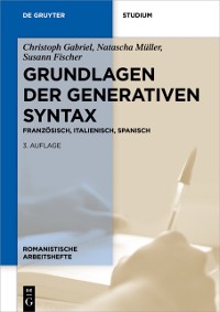 Cover Grundlagen der generativen Syntax