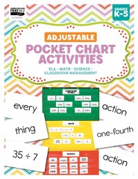 Cover Adjustable Pocket Chart Activities