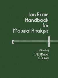 Cover Ion Beam Handbook for Material Analysis