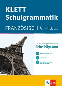 Cover Klett Schulgrammatik Französisch 5.-10. Klasse