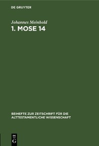 Cover 1. Mose 14