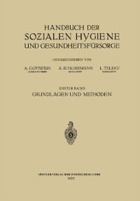 Cover Handbuch der Sozialen Hygiene und Gesundheitsfürsorge