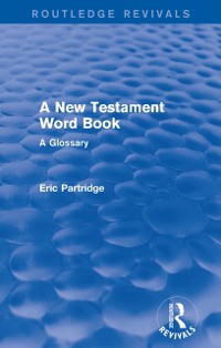 Cover New Testament Word Book (Routledge Revivals)