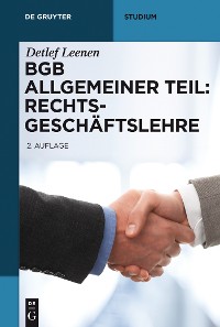 Cover BGB Allgemeiner Teil: Rechtsgeschäftslehre