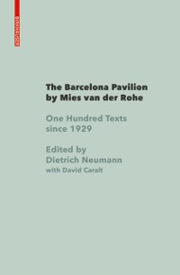 Cover Barcelona Pavilion by Mies van der Rohe