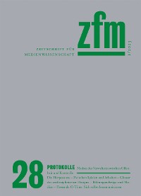 Cover Zeitschrift für Medienwissenschaft 28