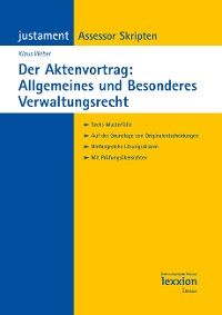 Cover Der Aktenvortrag: Allgemeines und Besonderes Verwaltungsrecht