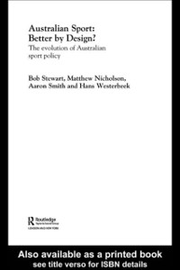 Cover Australian Sport - Better by Design?