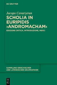 Cover Scholia in Euripidis ›Andromacham‹