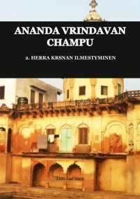 Cover Ananda Vrindavan Champu 2. Herra Krsnan ilmestyminen