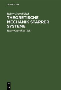 Cover Theoretische Mechanik starrer Systeme