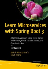 Cover Learn Microservices with Spring Boot 3