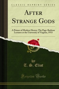 Cover After Strange Gods