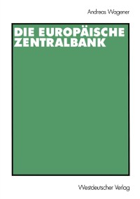 Cover Die Europäische Zentralbank